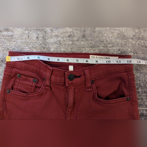 Rag & Bone Skinny Jeans Color Clay - Picture 4 of 11